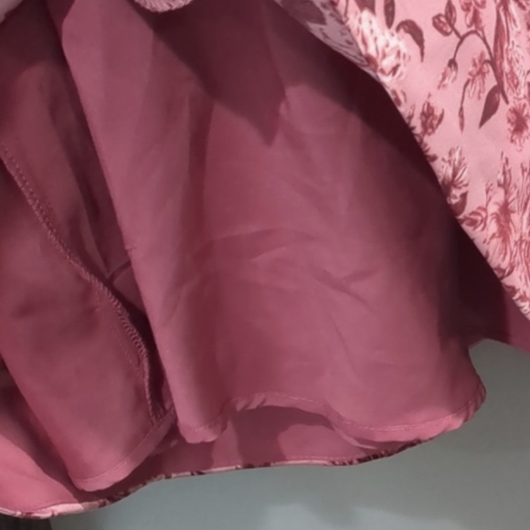 Gal Meets Glam Elle Dress in Pink Rose floral Size 20 - Picture 5 of 10